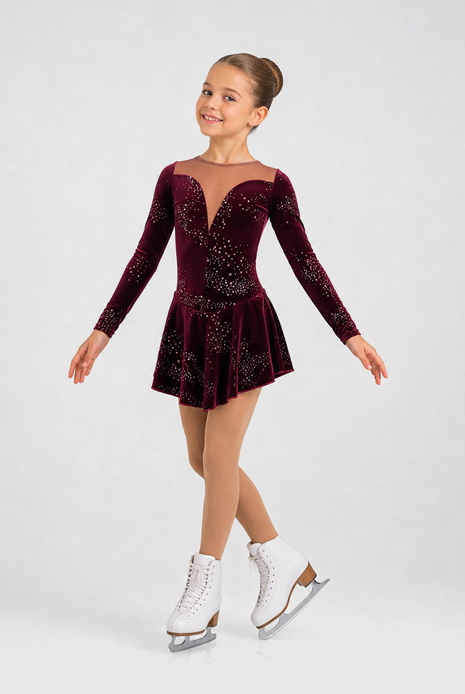 Velvet Long Sleeve Dress