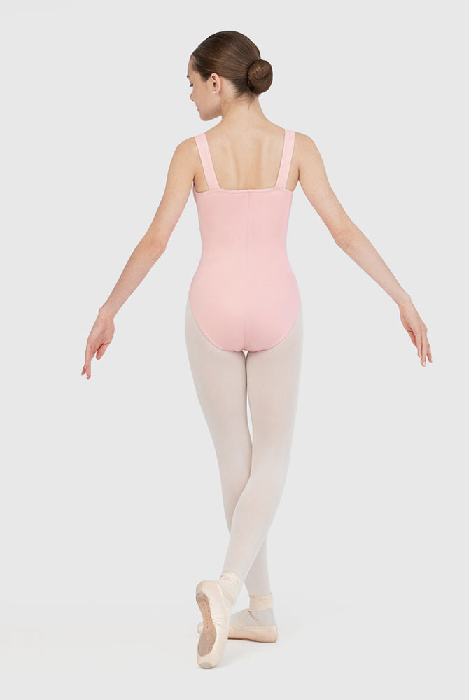 Erina Wide strap leotard.