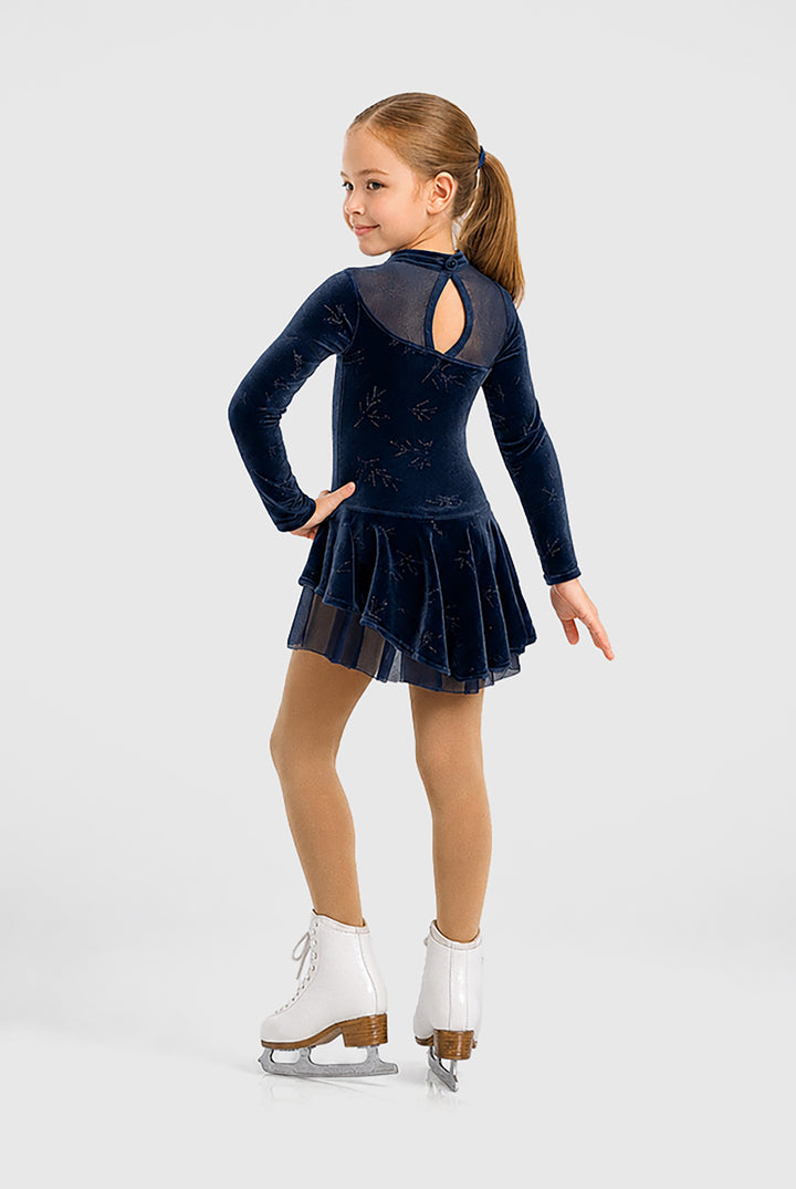 Ivya - Robe de velours scintillant