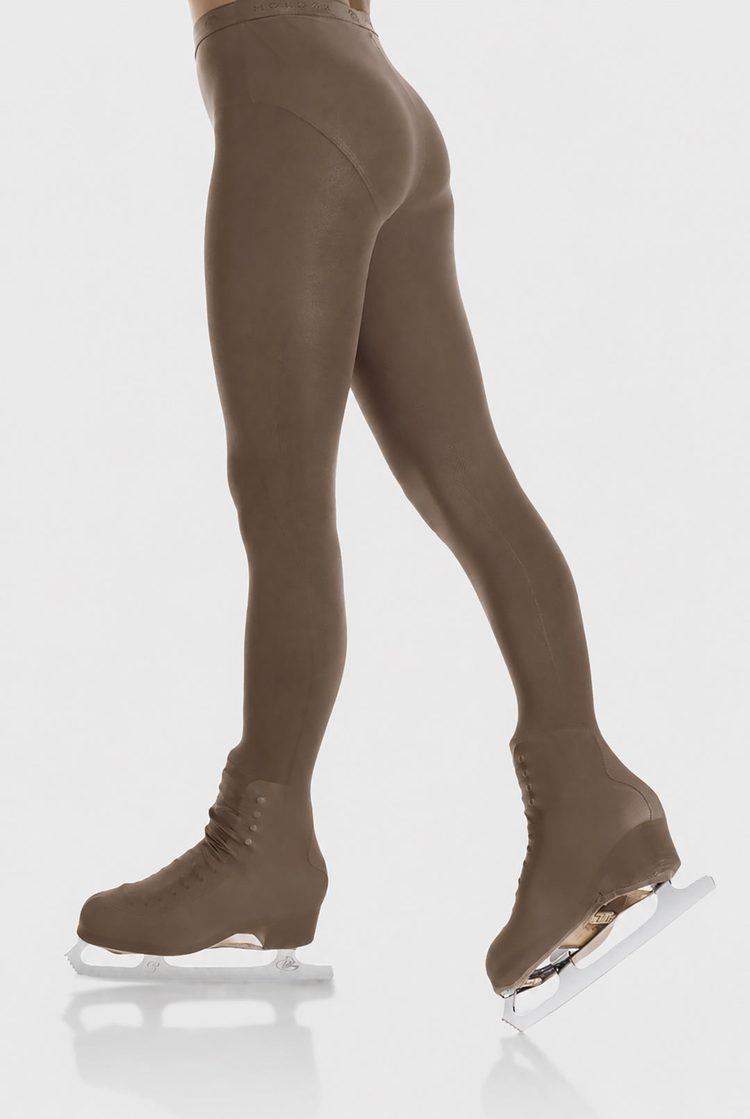Collants de patinage artistique couvrant les bottes - 70 deniers