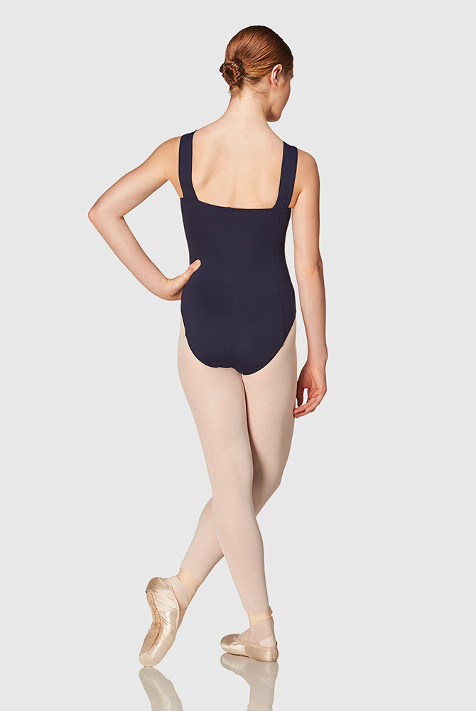 Matrix wide strap leotard