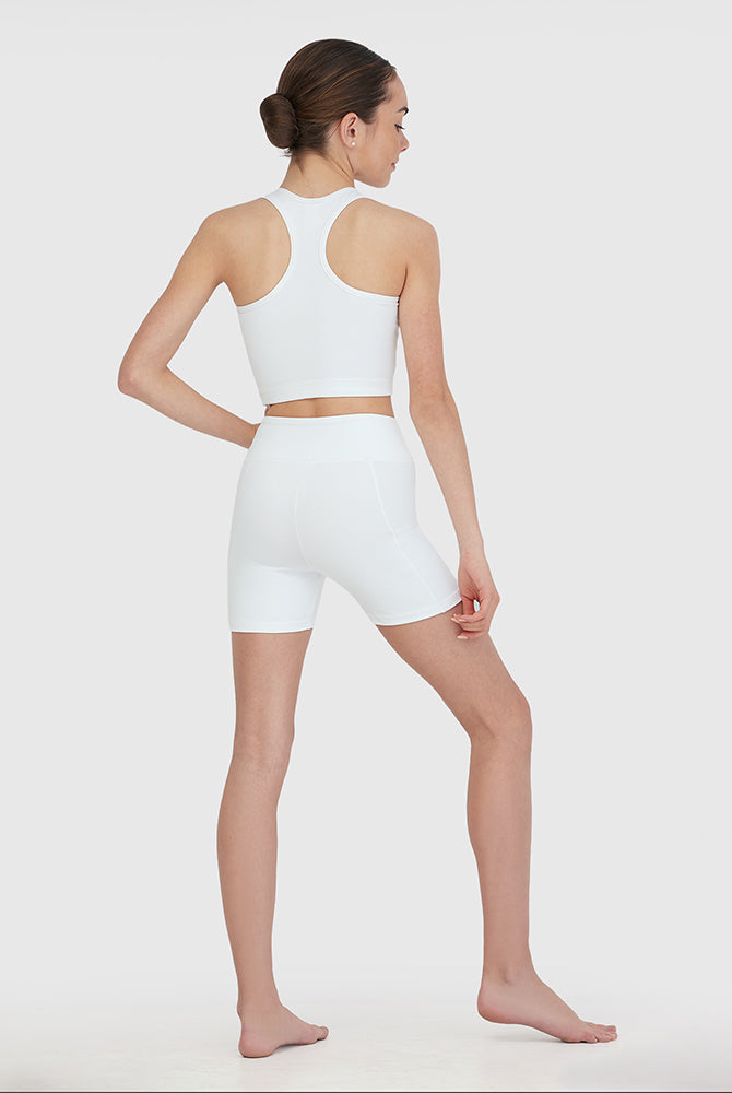 Shorts with mesh insert