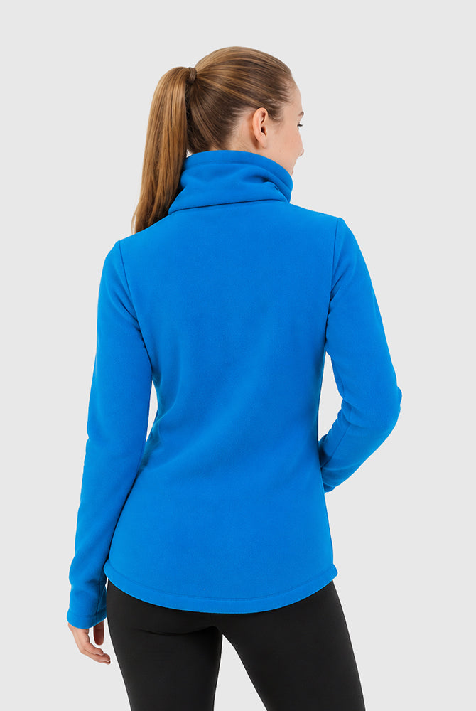 Polartec cowl neck jacket