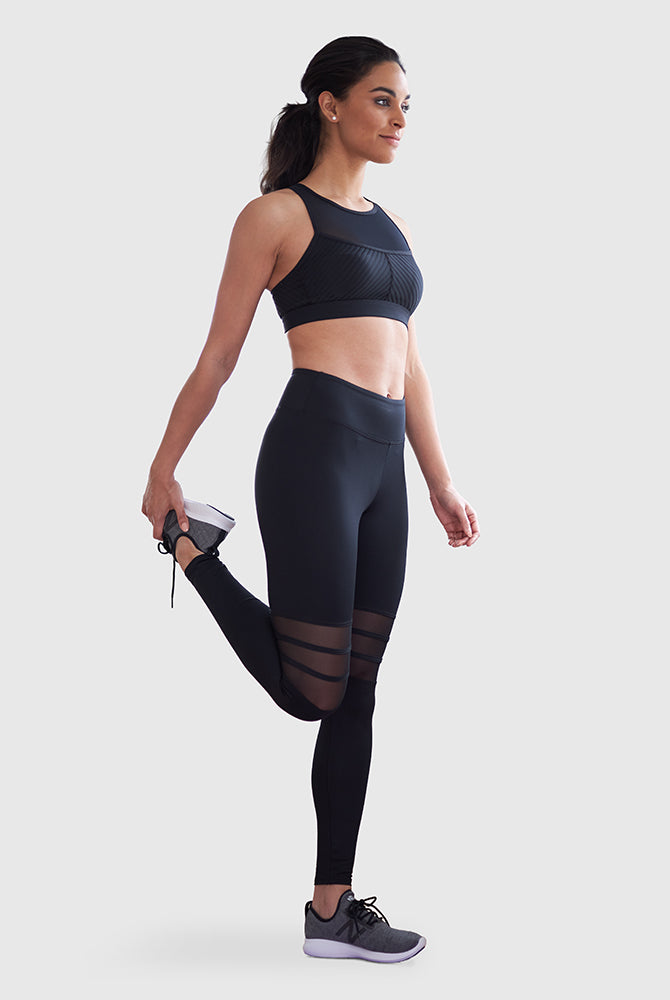 Leggings noirs Tactel