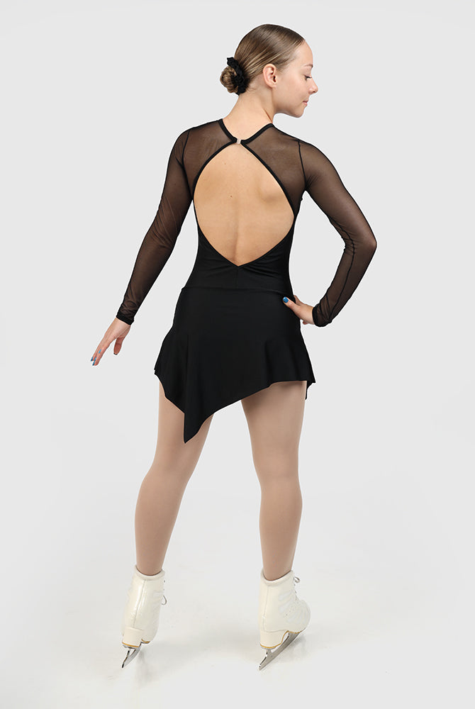 Essential shiny nylon dress