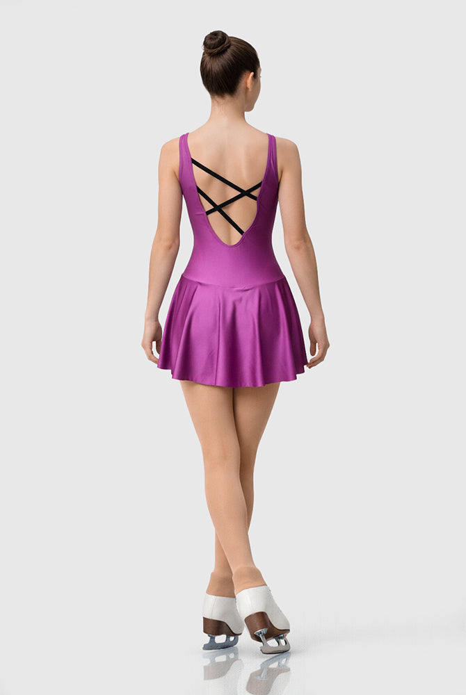 Shiny nylon Sleeveless dress