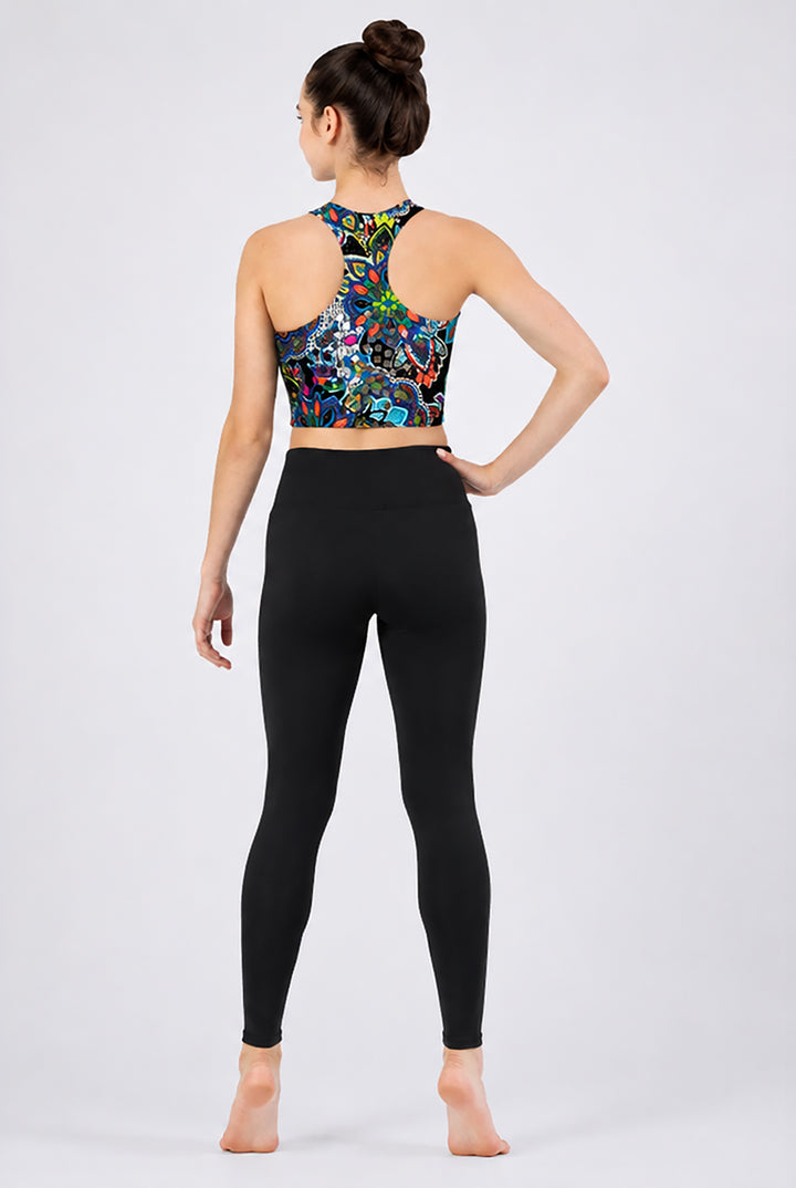Crop top sans manches