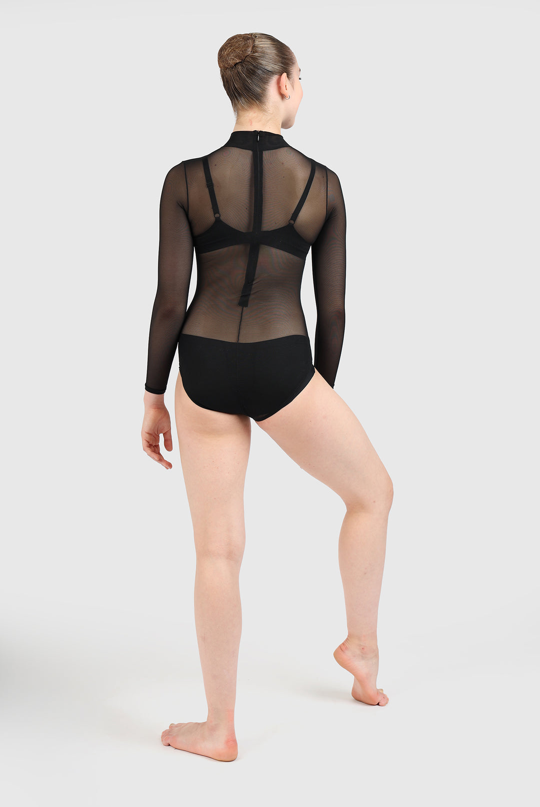 Mesh leotard